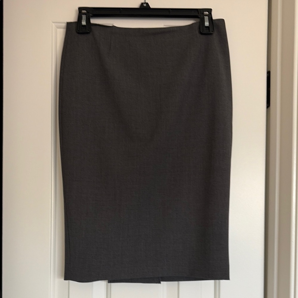 Women's Charcoal Gray Pencil Skirt by Elie Tahari